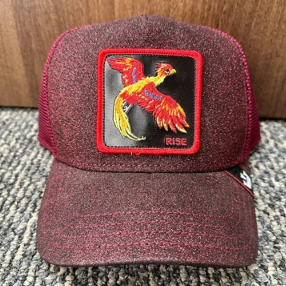 NEW Goorin Animal Farm Trucker Baseball Snapback Hat Rare Bird Rise COMEBACK KID